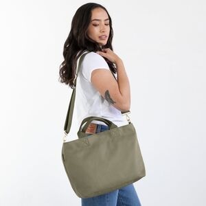 Canvelle Medium Zip Crossbody Tote